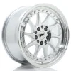 JR Wheels JR26 17x8 ET35 5x112 Silver Machined Face